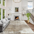 8x10 Area Rugs Washable Rug: Modern Abstract Living Room Rug Soft Anti-Skid by GENTDRIZZ