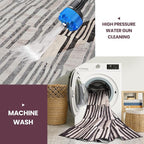 8x10 Moroccan Retro Washable Area Rugs - Image 3