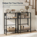 HOOBRO 15.7" Narrow Console Table - Image 5