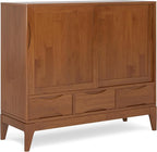 SIMPLIHOME Harper Medium Storage Cabinet by SimpliHome