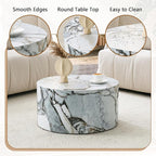 23.6'' Modern Round Coffee Table - Image 6