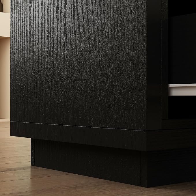 AGOTENI Expandable TV Stand Media Console Table, Modern Entertainment Center - Image 6
