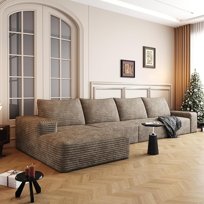 AUGOP 136" Sectional Couches for Living Room Modern Modular Sofa - Image 9