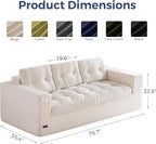 MAXYOYO 79" Loveseat Sofa Couch - Image 2