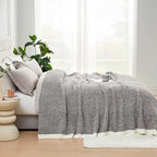 Snuggle Sac Grey Throw Blankets - Image 8