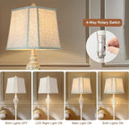 LuxSight Collection Rustic Floor Lamp 65'' Tall - Image 2