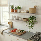 Dreamland Floating Shelves for Wall, 2 Pack Rustic Wooden Wall Shelves - Image 6