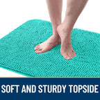 OLANLY Dog Door Mat for Muddy Paws 59x24, Super Absorbent Chenille Mud Mat | - Image 4