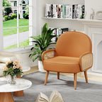Aklaus Mid Century Modern Accent Chair Armchair - Image 5
