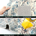 HEBE Indoor Door Mat 2'x3', Washable Welcome Mat - Image 3