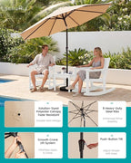 SERWALL Outdoor Rocking Chairs Set of 2 - Image 3