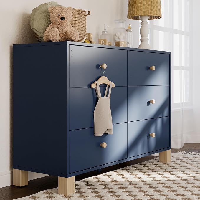 Storkcraft California 6 Drawer Double Dresser – GREENGUARD Gold Certified - Image 2