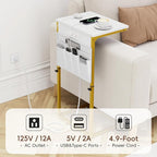 Vagusicc C-Shaped End Table - Image 7