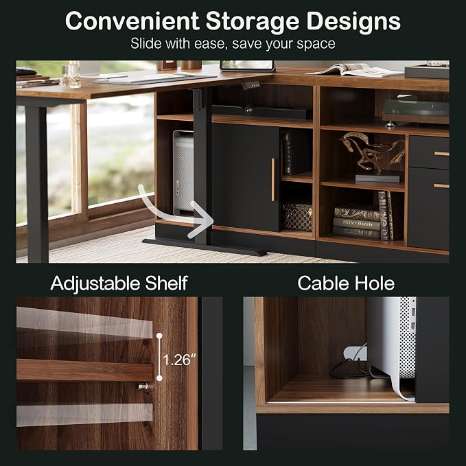 ModernMate Modern Wood Accent Storage Cabinet - Image 6