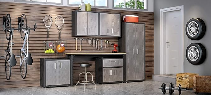 Manhattan Comfort Fortress Garage Work Table - Image 9