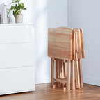 Amazon Basics Classic Foldable TV Dinner Tray Table - Image 7