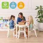 ECR4Kids Bentwood Table and Curved Back Chair Set, Kids Furniture - Image 6