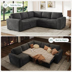 HONBAY Modular Sectional Sleeper Sofa - Image 5