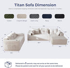 MAXYOYO Modular Sectional Couch - Image 2