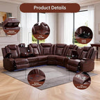 Power Reclining Sectional Sofa - Image 3