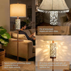 OYEARS Dimmable Farmhouse Floor Lamp - Image 8