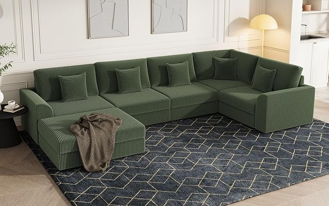 Oversized Modular Sectional Sofa by smilesun