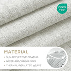 Joydeco Linen Blackout Curtains - Image 2
