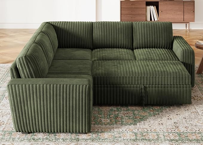 HONBAY Modular Sectional Sleeper Sofa - Image 7