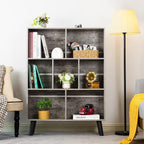 LEYAOYAO Bookshelf Cube Storage Organizer, 3 Tier Bookcase - Image 6
