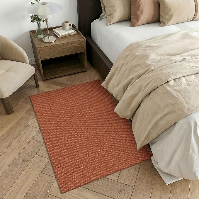 KOZYFLY Washable 3x4 Woven Entry Area Rug, Braided Throw Rugs - Image 9