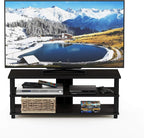 Furinno Sully 3-Tier Stand for TV up to 48 Inch, Espresso/Black - Image 2