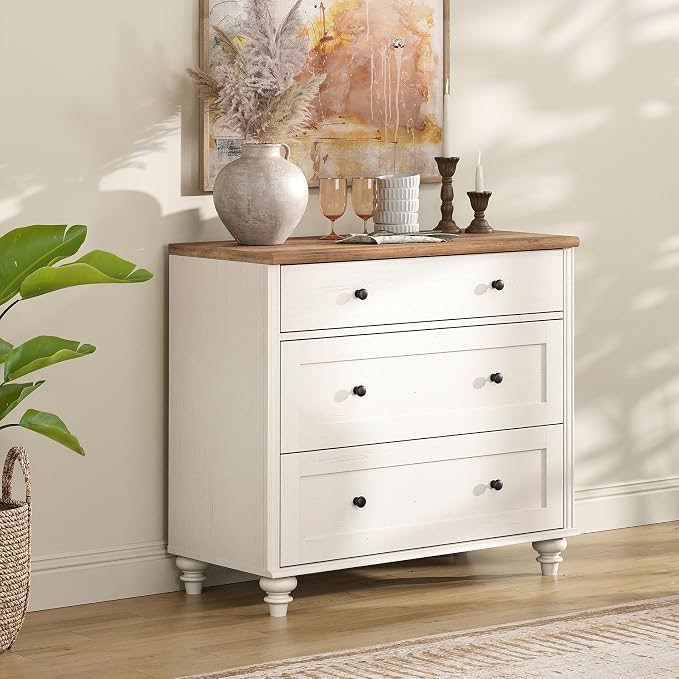 WAMPAT Farmhouse Nightstand - Image 6