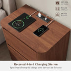 YANSNWO Modern Minimalist Dresser and Nightstand Sets 3 Piece Bedroom Set - Image 7