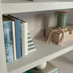Sauder 5 Tier Book Shelf Wooden Bookcase Multipurpose Bookshelf - Image 8