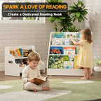 2-in-1 Montessori Kids Bookshelf - Image 3