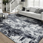 RELEANY Washable 6'x9' Abstract Area Rug by RELEANY