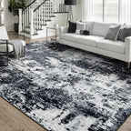 RELEANY Washable 5'x7' Abstract Area Rug by RELEANY