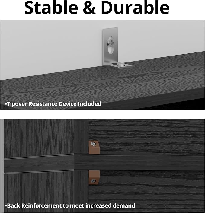 IRONCK Bookshelves and Bookcases Floor Standing 6 Tiers Display Storage Shelves - Image 7