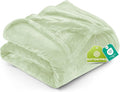 Utopia Bedding Soft Fleece Bed Blanket King Size Sage Green | Microfiber Plush by UTOPIABEDDING
