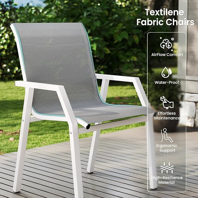 Jocoevol 7 Piece Patio Dining Sets - Image 4