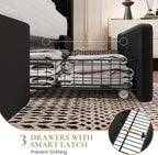 SHA CERLIN Queen Bed Frame - Image 6
