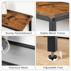 HOOBRO 29.5" Narrow Console Table, 3-Tier Entryway Table, Thin Sofa Table - Image 7