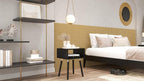 Bme Dinkee Solid Wood Nightstand, Fully Assembled, Without Drawer - Image 9