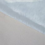 linmopm Faux Fur Rug White Sheepskin Shag 6x9 ft Rectangle | Fluffy Fuzzy - Image 5