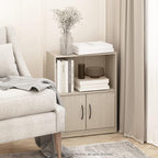 Furinno GRUEN Book Shelf, 2-Tier Small Bookshelf, Bookcase - Image 2