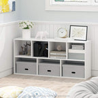 Furinno LUDER Book Shelf, 7-Cube Bookshelf, Bookcase - Image 2