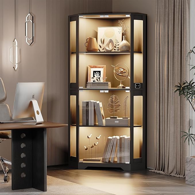 BROTTAR Corner Display Cabinet - Image 4