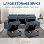 TEKAMON 100" Modular Sectional Sofa - Image 2