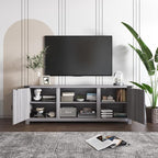 YESHOMY Modern Farmhouse TV Stand - Image 3