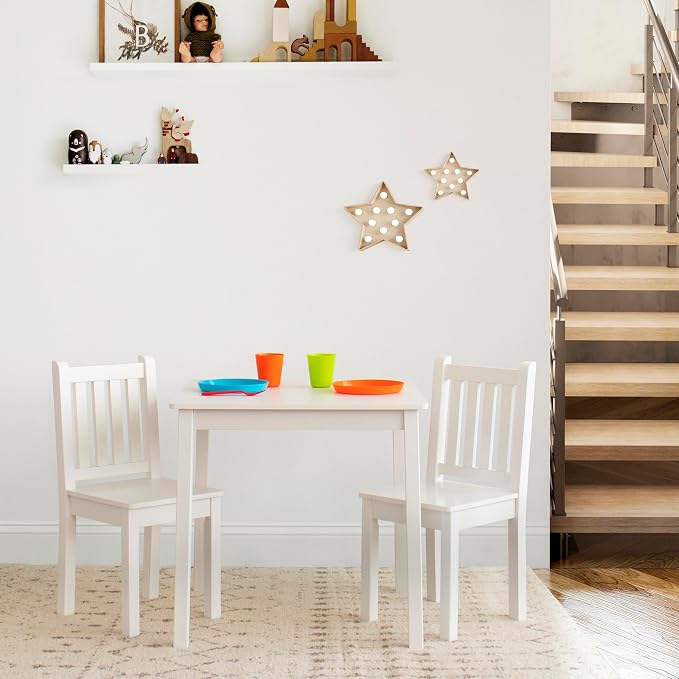 Humble Crew Kids Table and Chair Set, Toddler Activity Table - Image 4